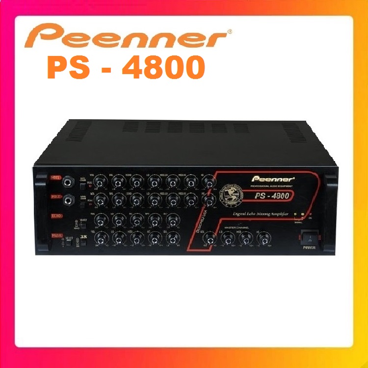 Amply karaoke Cao cấp nghe nhạc gia đình PEENNER PS-4800 HÀNG CHÍNH HÃNG