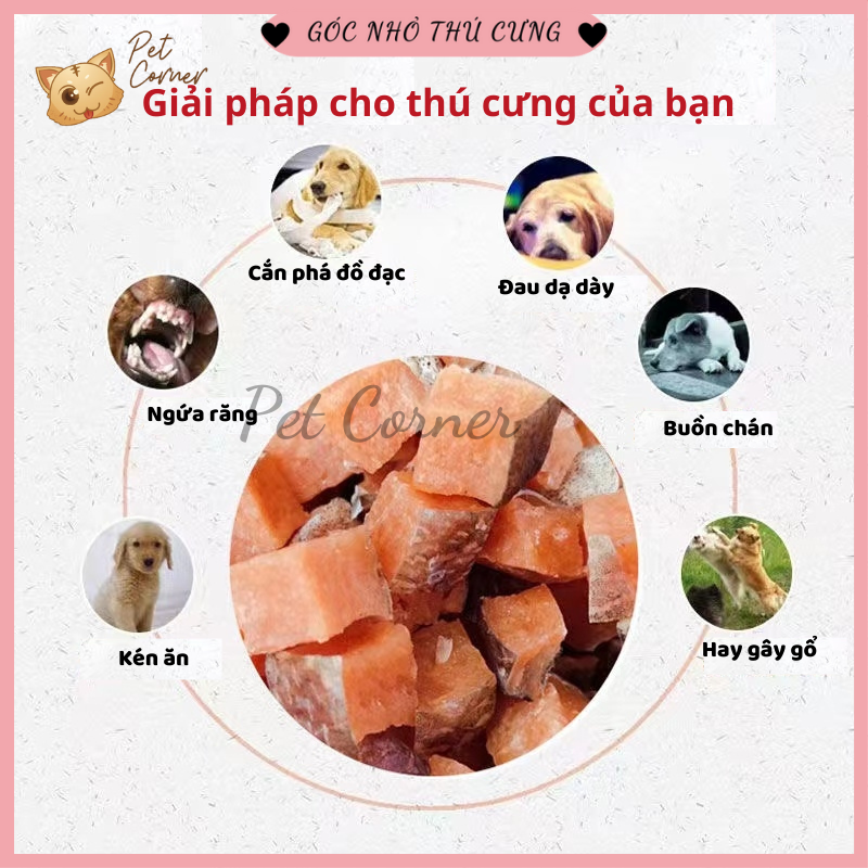 Cá hồi sấy khô cao cấp cho thú cưng, cá hồi cho chó mèo bổ sung dinh dưỡng