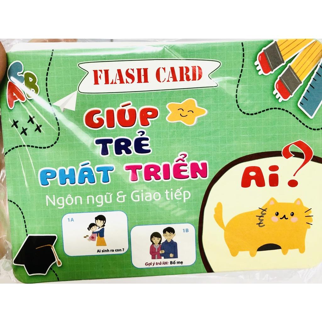 Thẻ Học Thông Minh Flashcard Giúp Trẻ Phát Triển Ngôn Ngữ Và Giao Tiếp - Đồ Chơi Thông Minh VinaToys