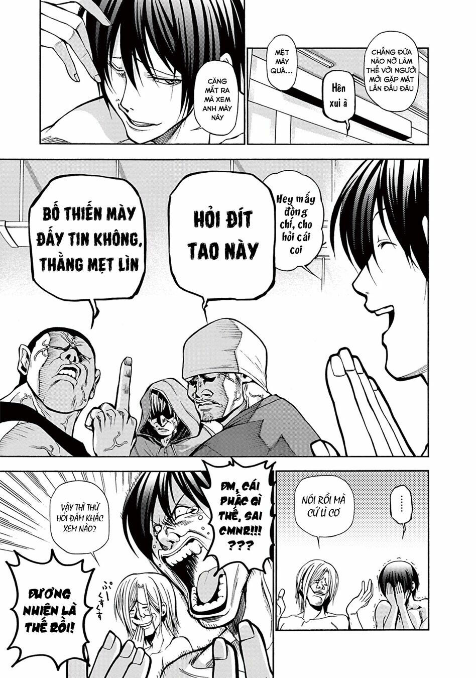 cô gái thích lặn - grand blue chapter 9 3