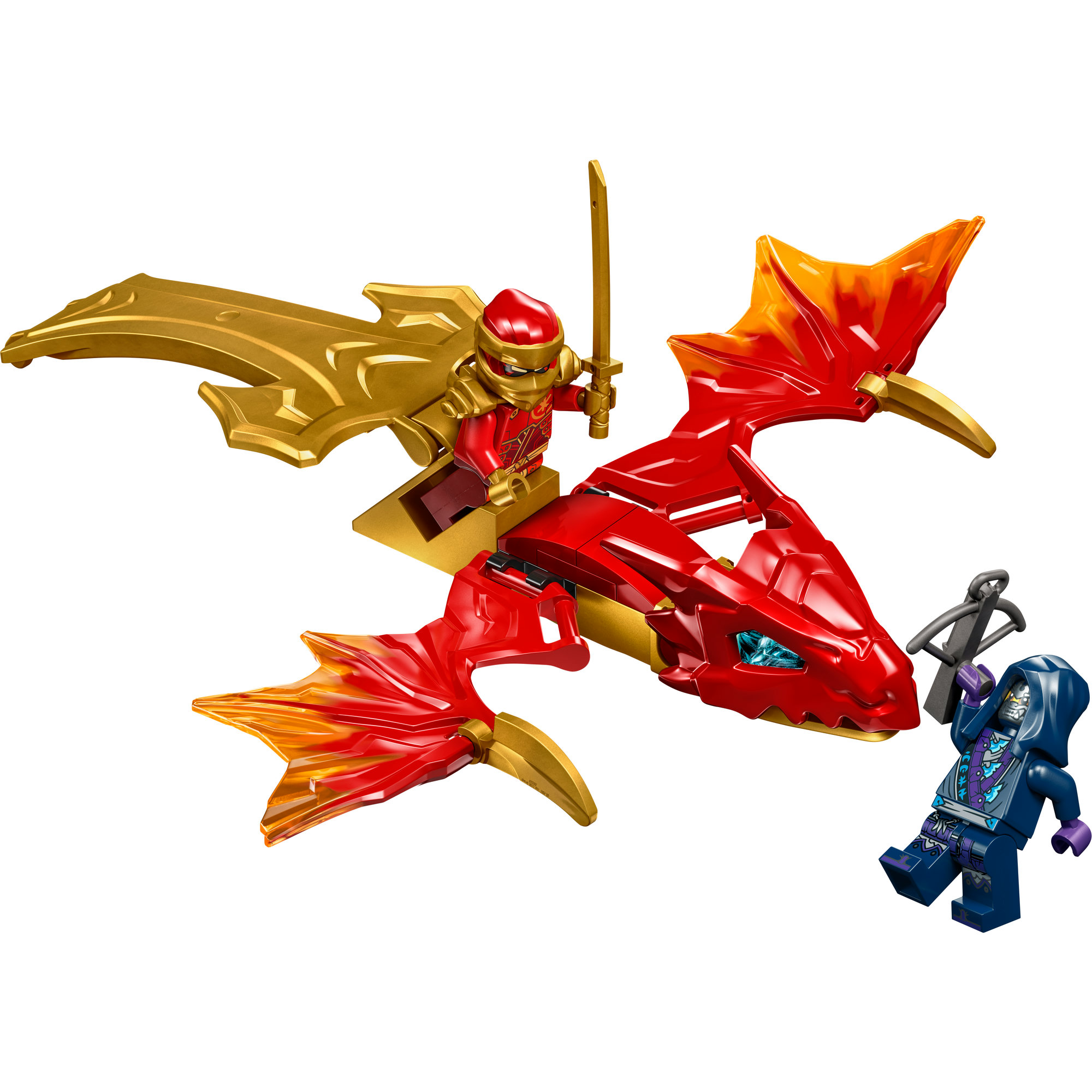 LEGO NINJAGO 71801 Đồ chơi lắp ráp Bệ phóng rồng thần của Ka-i (24 chi tiết)