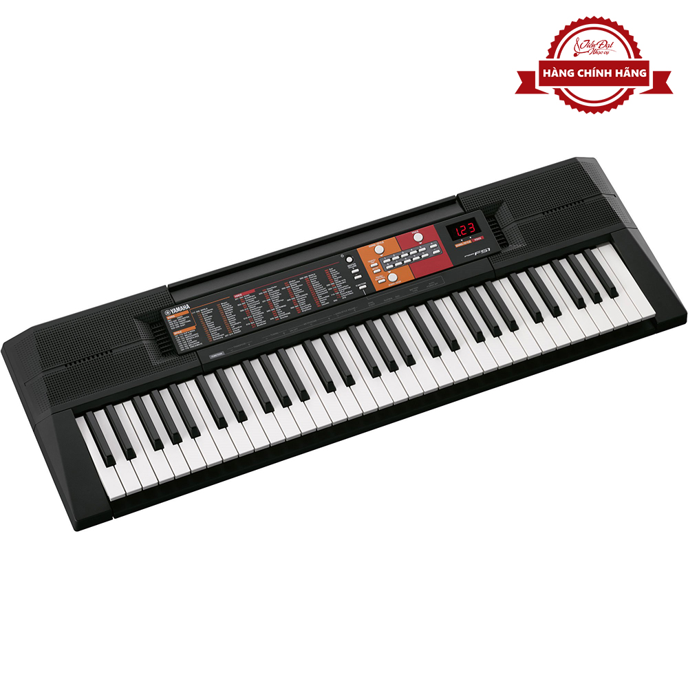 Đàn Organ Yamaha PSR-F51 Phù Hợp Với Những Người Mới Bắt Đầu (Đàn+ Nguồn) - Hàng Chính Hãng