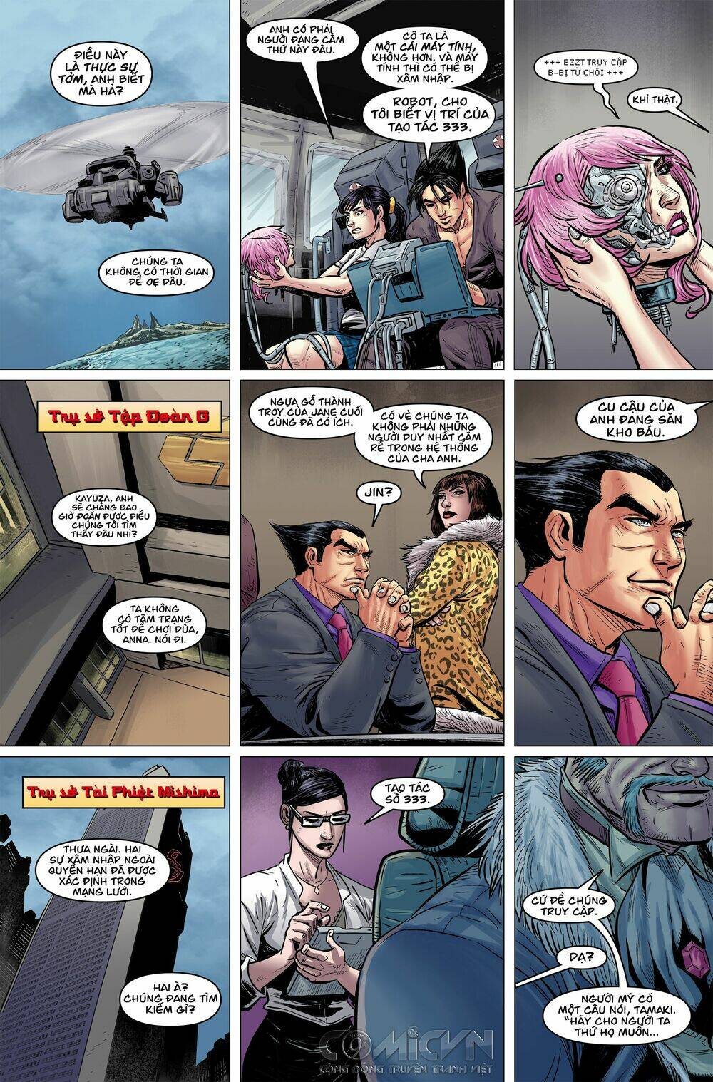 tekken - thiết quyền chapter 3.2 3