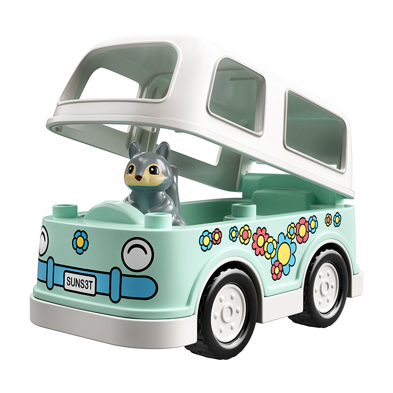 Đồ Chơi Lắp Ráp LEGO Duplo Chuyến Phiêu Lưu Cắm Trại Gia Đình 10946  Cho Bé Trên 2 Tuổi