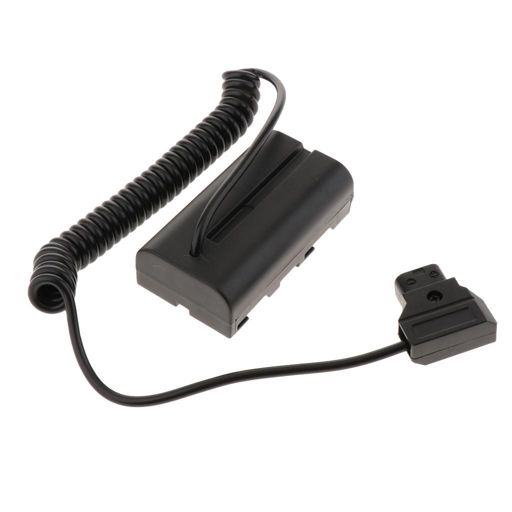 To NP-F550  Battery Power Cable Adapter for Monitor Using 550&970