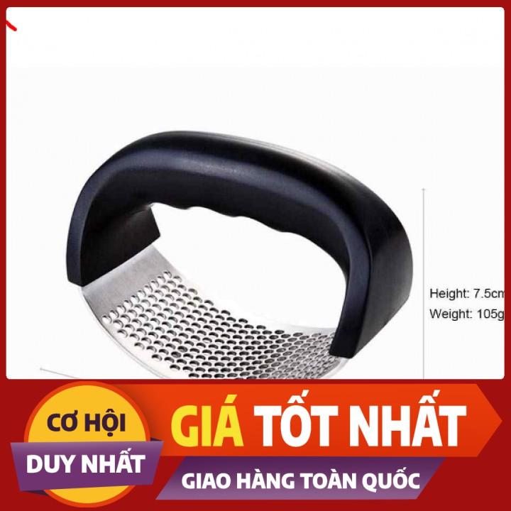 Dụng Cụ Dập Tỏi Inox,Ép Tỏi, Nghiền Tỏi Inox, Dụng Cụ Nghiền Tỏi Bằng Thép Không Gỉ, Nhỏ Gọn, Tiện Lợi