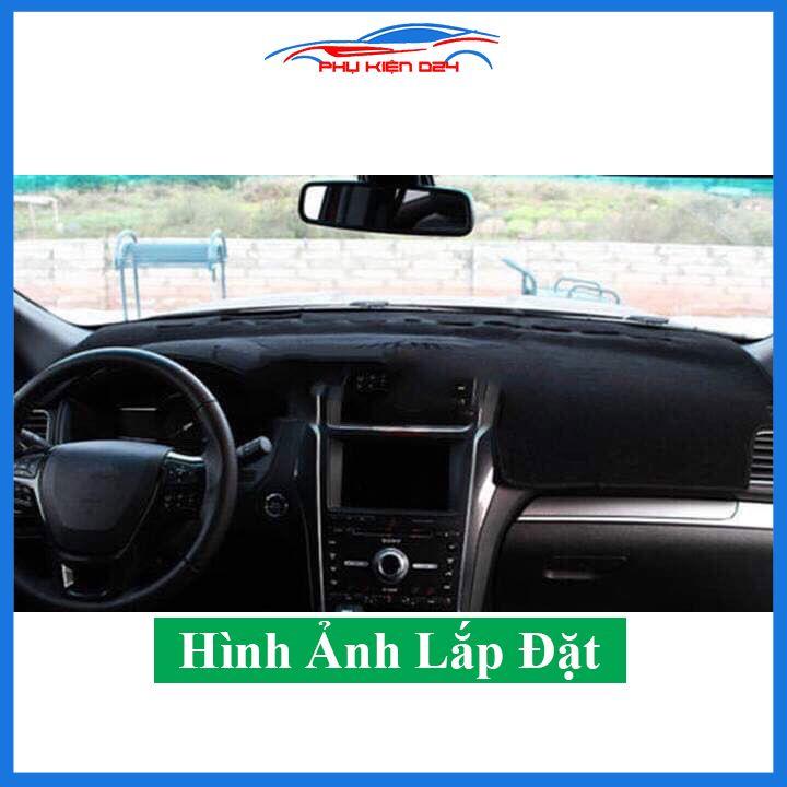 Thảm taplo Explorer 2016-2017-2018-2019-2020-2021-2022 chống nắng nóng làm mát xe mở rộng tầm nhìn