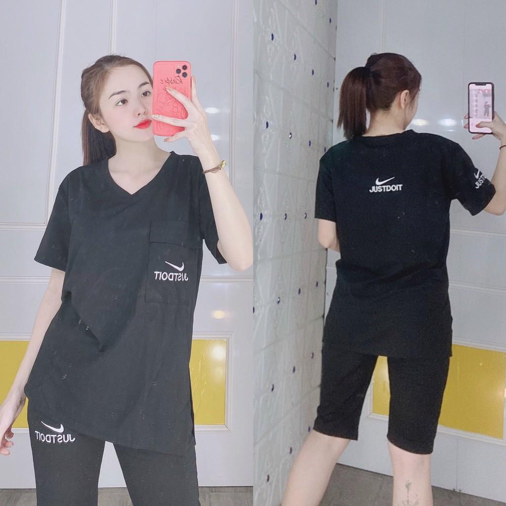 [Có bigsize 85kg]Đồ Bộ Cotton Lửng Mặc Nhà Đồ Bộ Nữ Mặc Nhà Đẹp