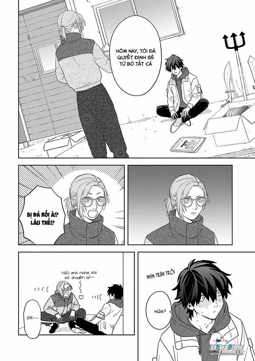 chàng túi giấy đang yêu chapter 14 12