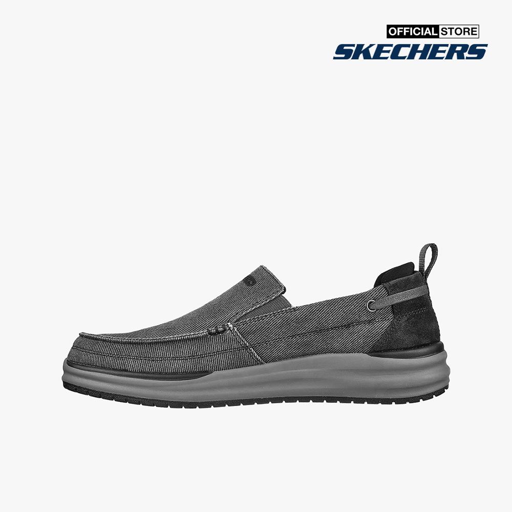 SKECHERS - Giày slip on nam Relaxed Fit 204605