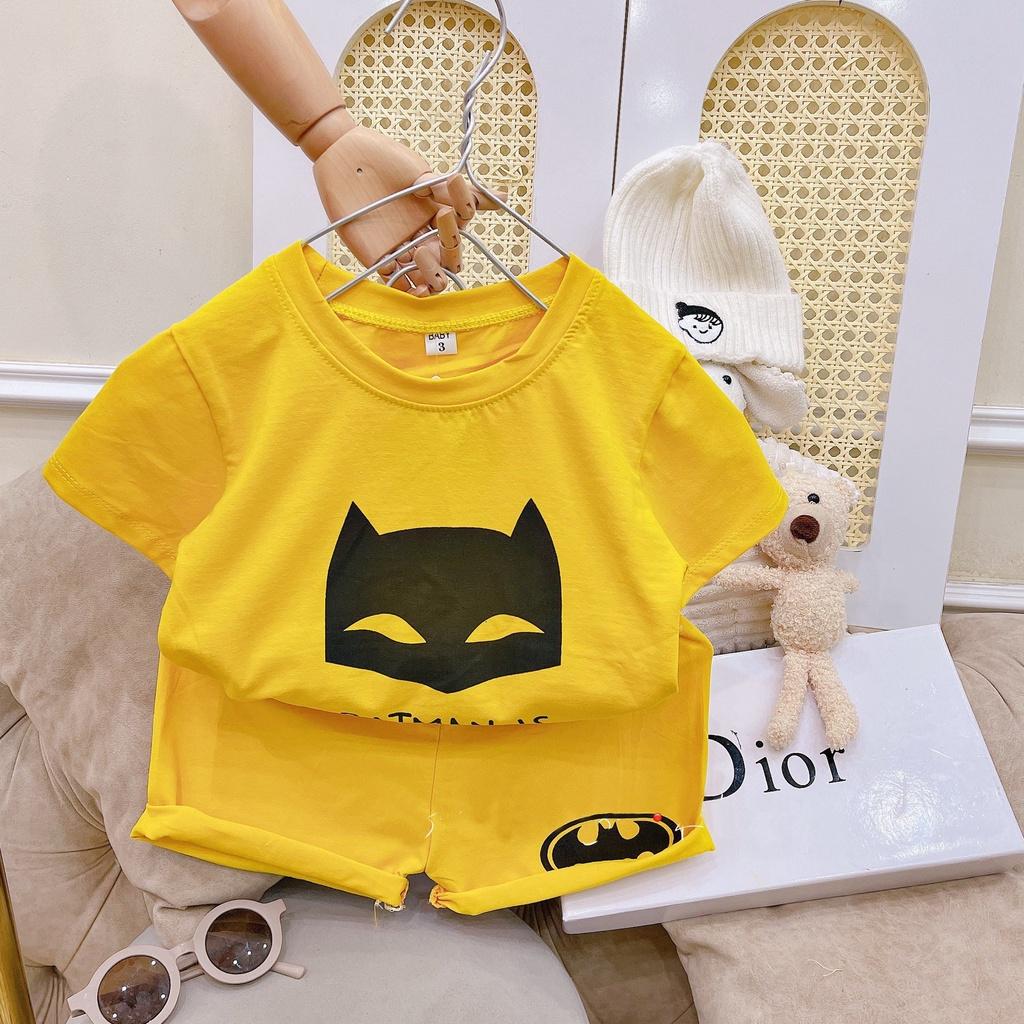 SET 2 BỘ ĐÙI BÉ TRAI BATMAN VÀNG GHI