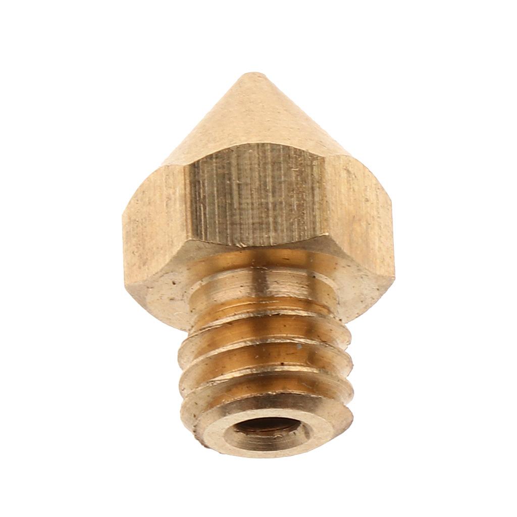 Mini Metal Nozzle for 1.75 Filament V6 Hotend Extruder 3D Printer Parts