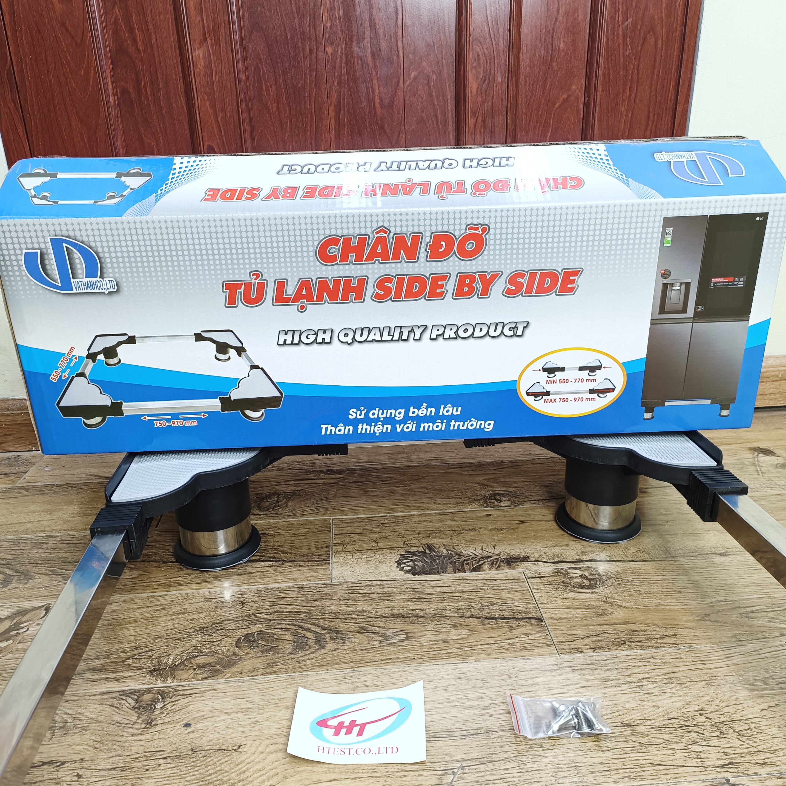 Chân đỡ Tủ lạnh - Máy giặt Cỡ Đại VT42 550mm x 970mm
