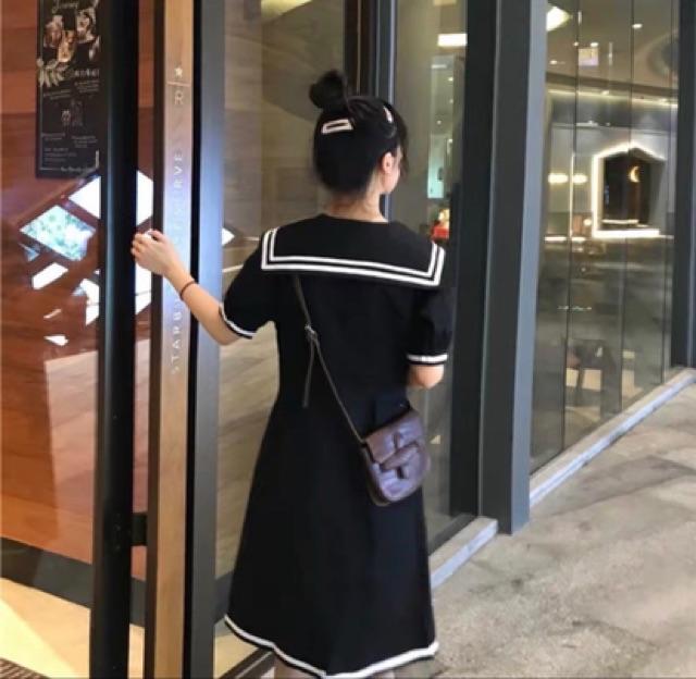 Đầm maxi thuỷ thủ Big size