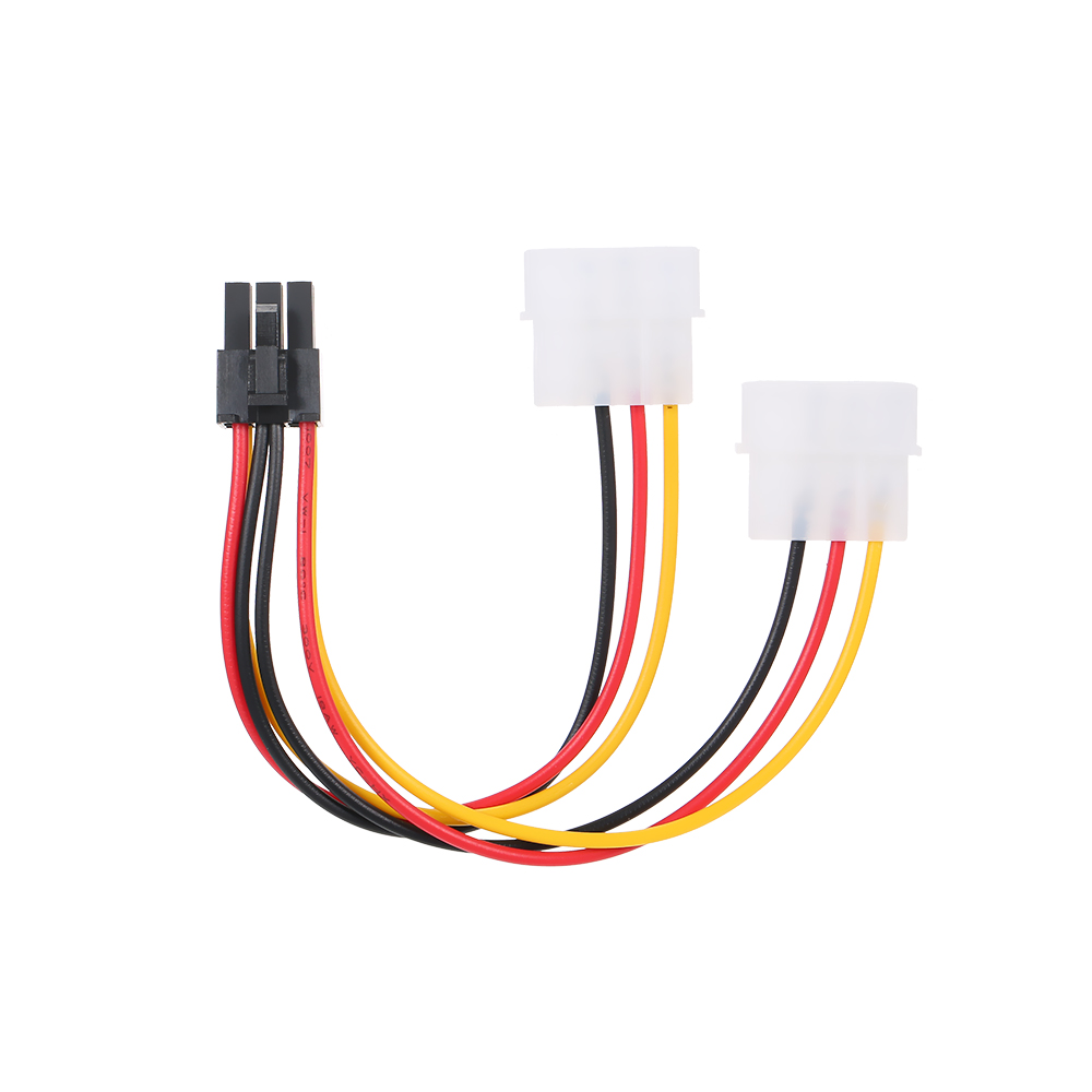 Dây Cáp Cấp Nguồn Màn Hình 4 Pin Molex Đến 6 Pin PCI-Express PCIe