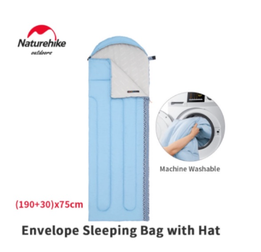 Túi ngủ cotton có mũ trùm đầu NatureHike NH21MSD07