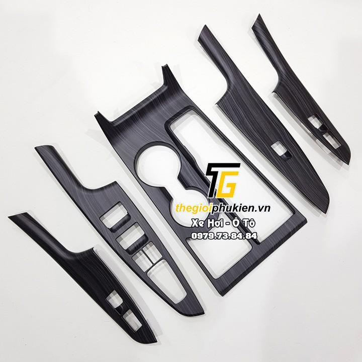 Ốp nội thất vân gỗ Hyundai Tucson 2016-2020 Cao cấp