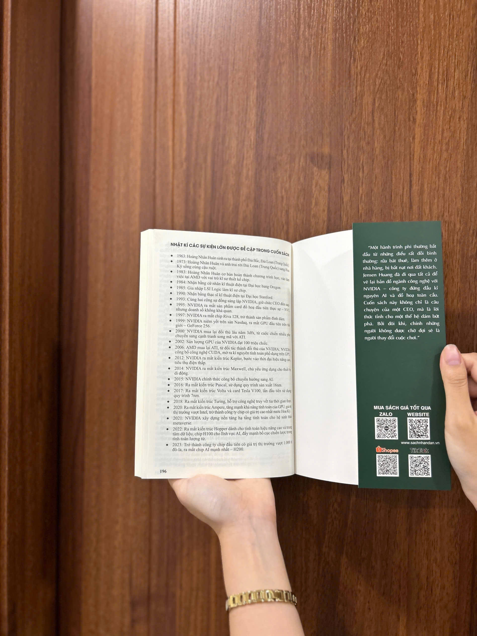 Sách - TỰ TRUYỆN JENSEN HUANG - Vua chip Jensen Huang và đế chế kinh doanh NVIDIA - ndbooks