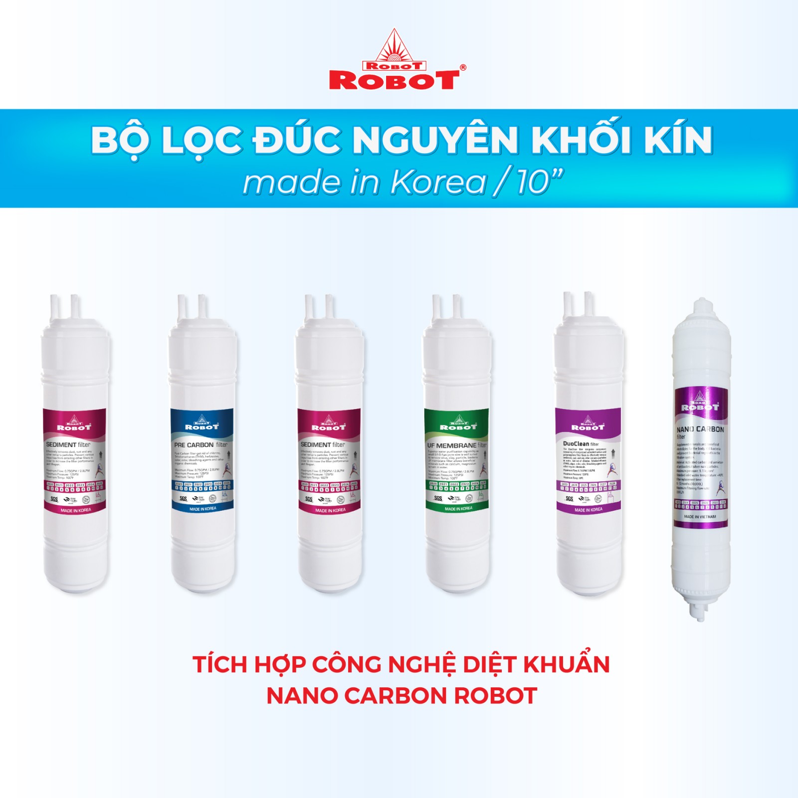 Máy Lọc Nước Điện Giải Ion Kiềm ROBOT IonKing 1314 Chế Độ Nóng Nguội Lạnh - Hàng Chính Hãng