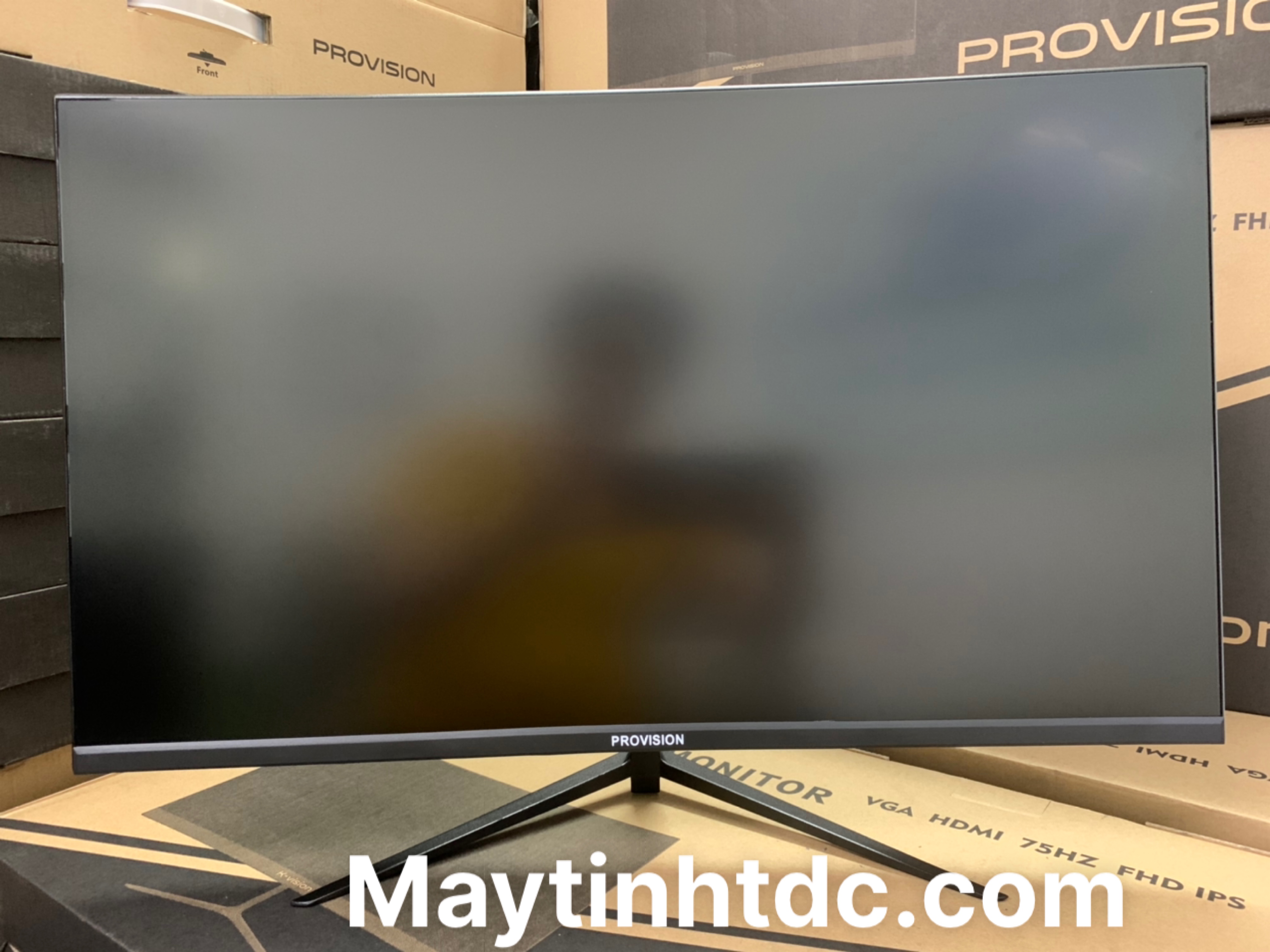 Màn hình Cong Kvision 27 inch GM271VNG - Tấm nền PLS - FUll HD 1920x1080 - Chống Lóa - Tần số 75Hz New FullBox - Hàng Chính Hãng