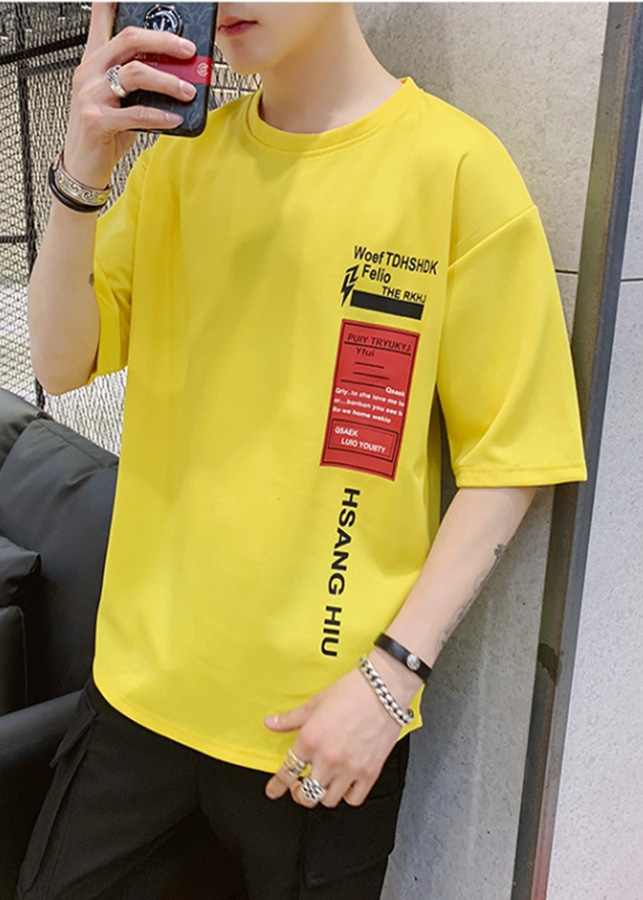 Áo thun nam cổ tròn from rộng NH77