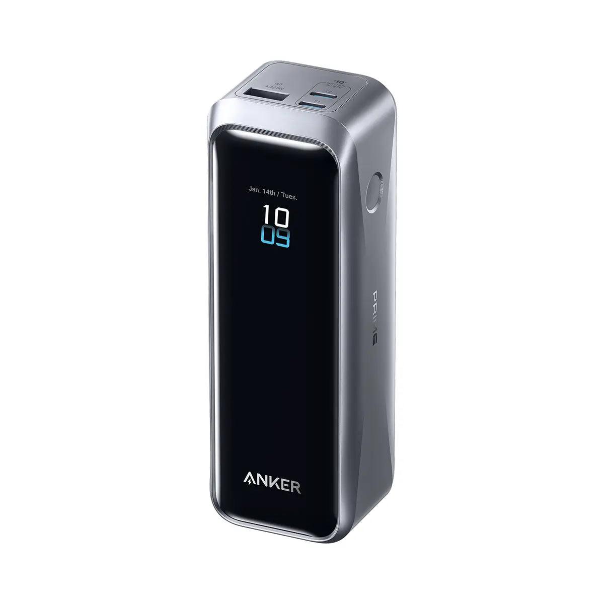 Sạc dự phòng Anker Prime 2C1A 20000mah Đen (Black) A110B - Hàng Chính Hãng