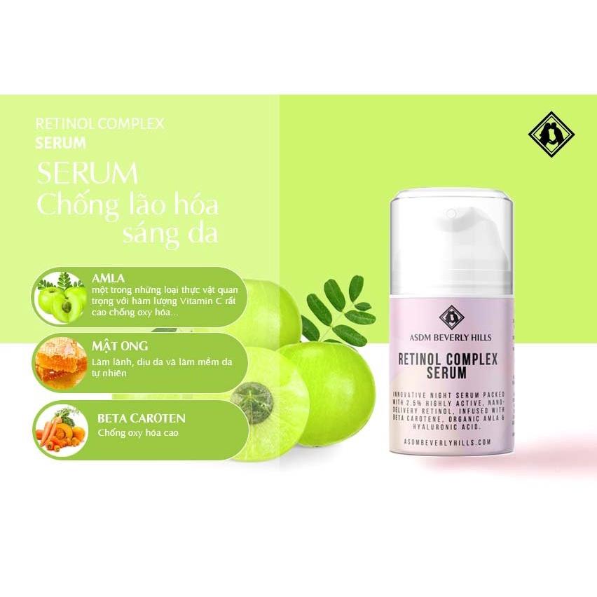 Tinh Chất Trẻ Hoá Và Làm Sáng Da ASDM Beverly Hill Retinol Complex Serum - Hee's Beauty Skincare