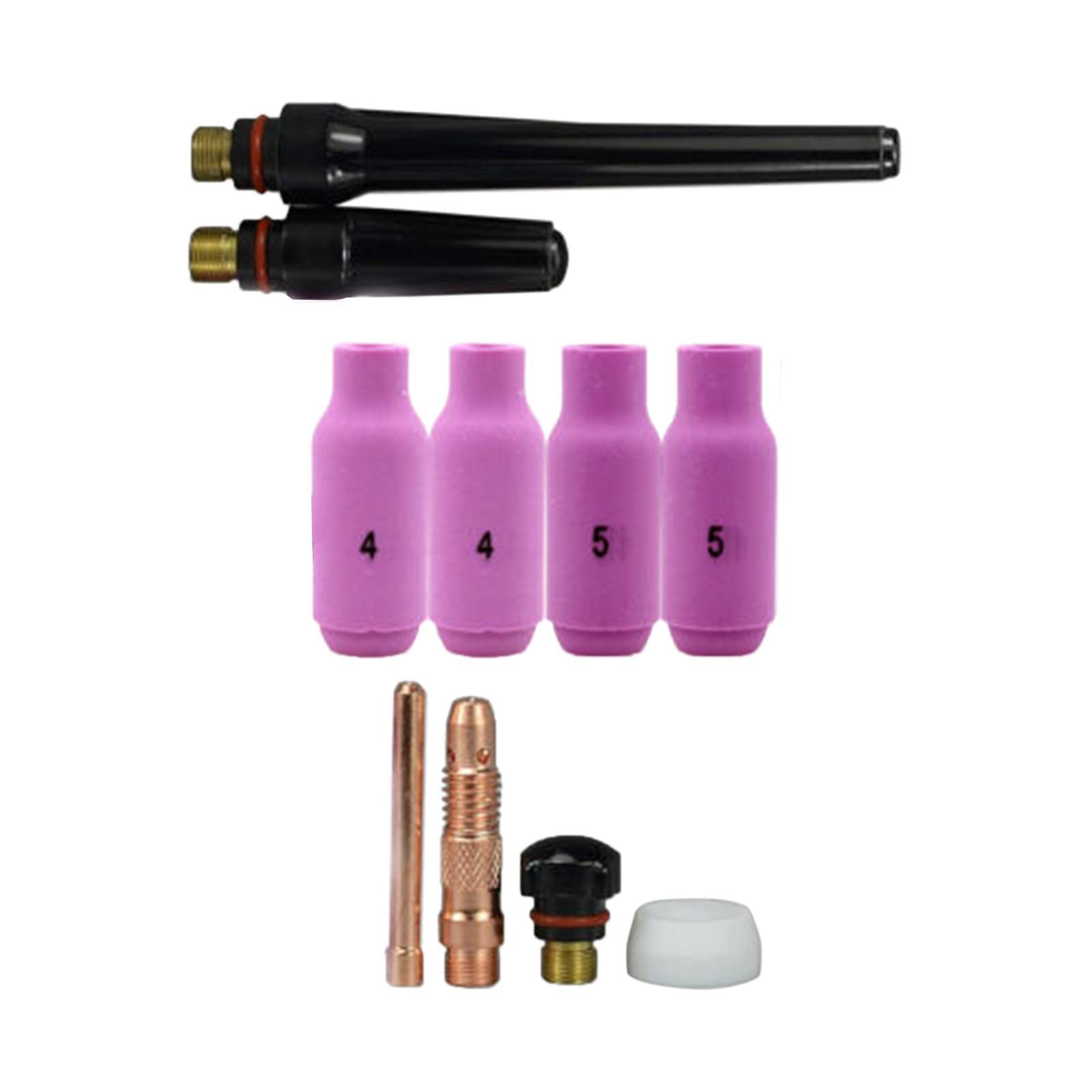 10Pcs TIG Welding Consumables Copper Clamp for 17 18 26 Series TIG Welding