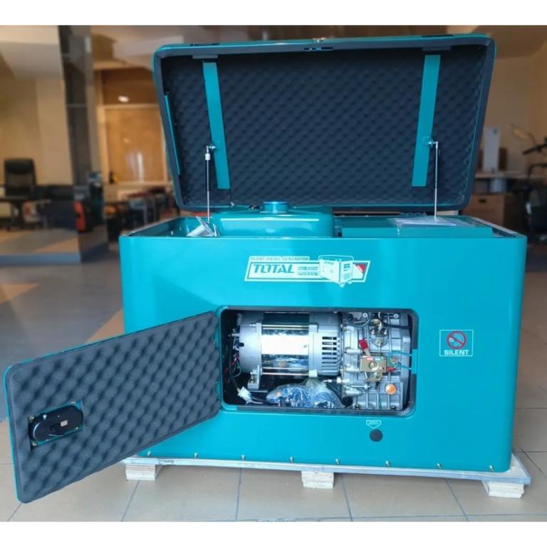 MÁY PHÁT ĐIỆN DÙNG DẦU DIESEL 8.0KW 12V TOTAL TP280001 - HÀNG CHÍNH HÃNG