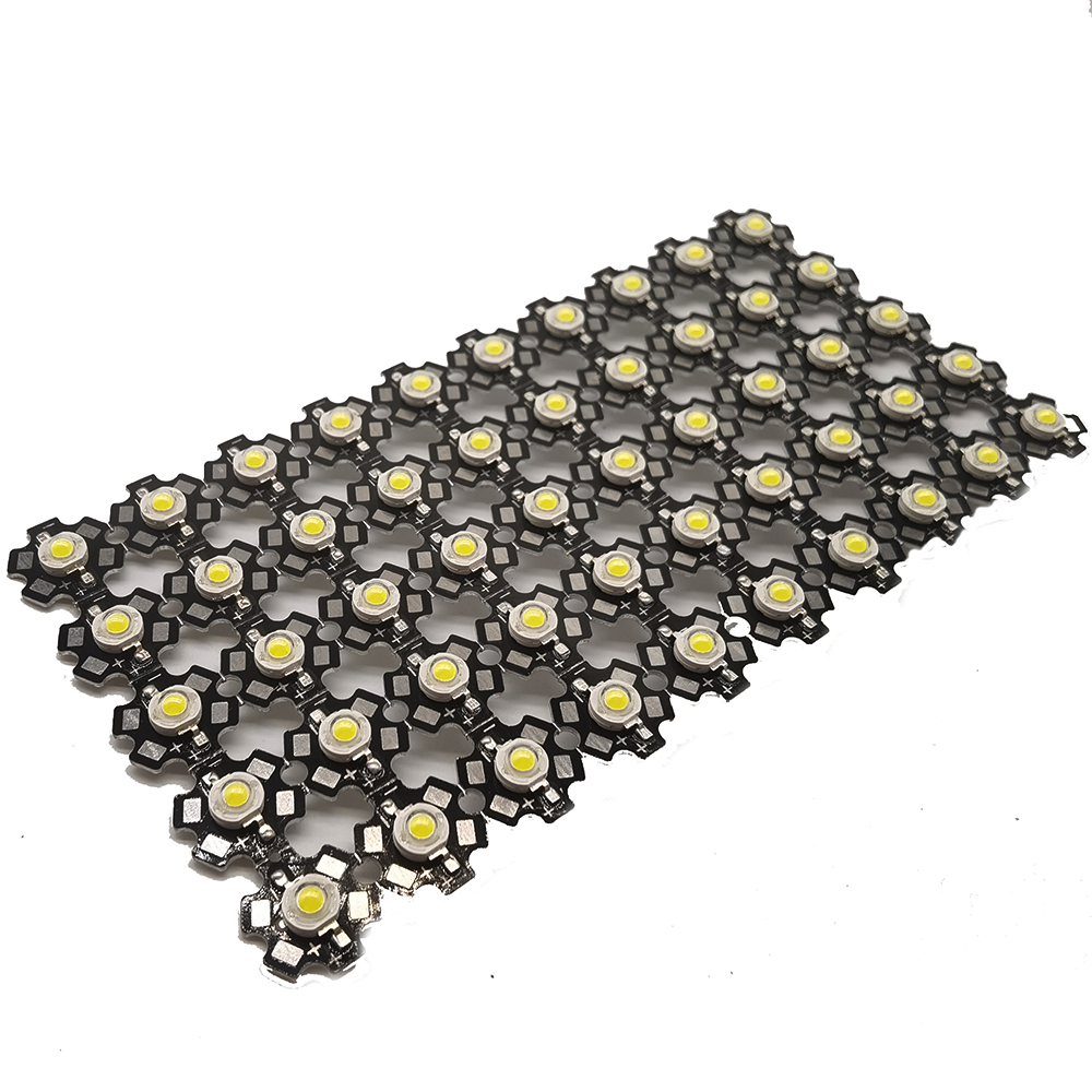 Chip Led, Bóng Led 3V-3.7V đã hàn sãn đế tản nhiệt 20mm