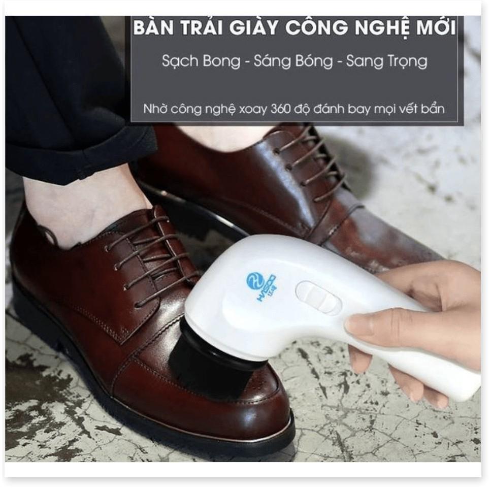 Máy đánh bóng giày da cầm tay mini du lịch