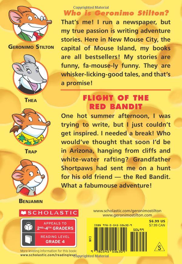 Sách Geronimo Stilton 56: Flight Of The Red Bandit