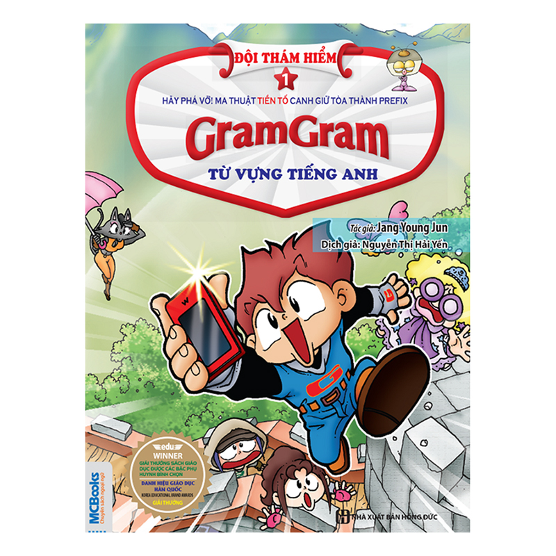 Combo Gram Gram - Đội Thám Hiểm Từ Vựng Tiếng Anh