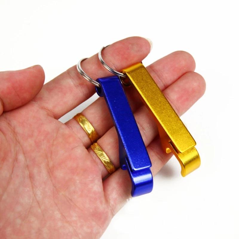 1 Dụng Cụ Khui Nắp Chai Bằng Hợp Kim Nhôm Màu Sắc Ngẫu Nhiên