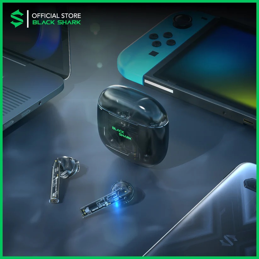 [Hàng Nhập Khẩu] Tai Nghe Bluetooth TWS Xiaomi Black Shark Lucifer T14 【2 mic khử ồn ◆ Sử dụng tới 24h】