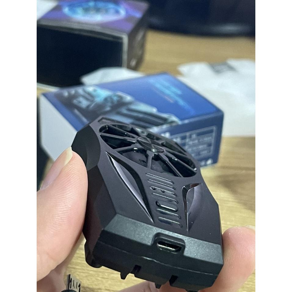 Quạt tản nhiệt gaming có Pin Sạt 400mAh cho điện thoại di động làm mát cực nhanh GT05 TẶNG BÚT CẢM ỨNG