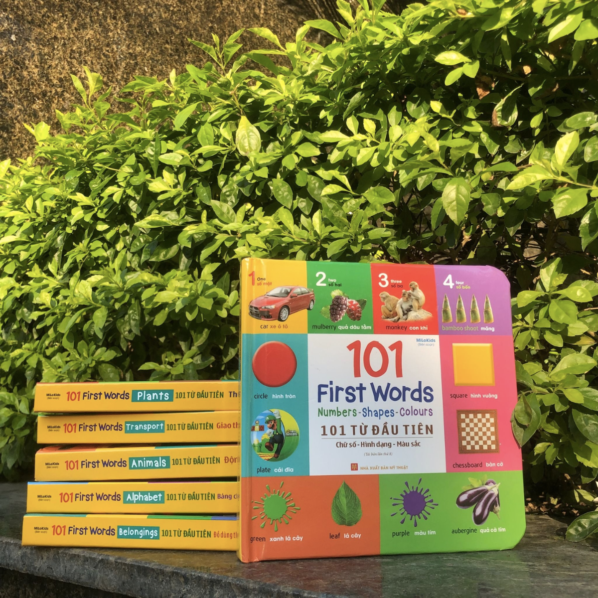 Combo 101 Từ Đầu Tiên Cho Bé - 101 First Words (6 Cuốn)