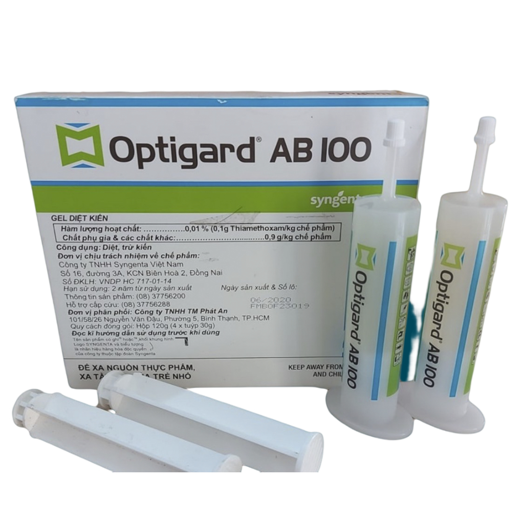 Dung Dịch Diệt Kiến Optigard Ab 100 Tuýp 30gr Giúp Tiêu Diệt Và Kiểm Soát Tất Cả Loại Kiến Dung Dịch Không Màu,, Mùi