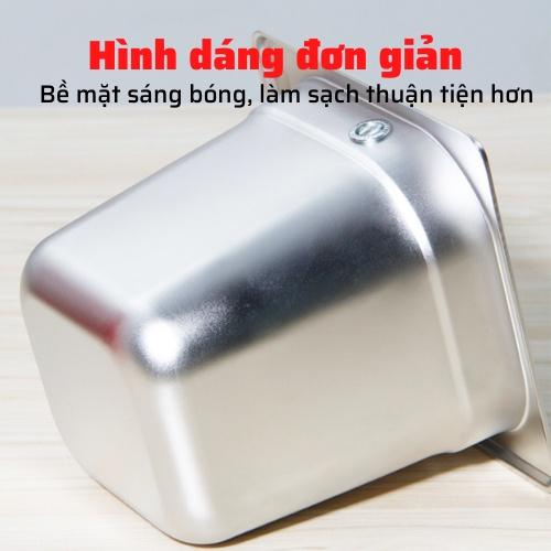 Hộp đập bã cà phê cao cấp Epresso inox cao cấp 10-15cm, hộp đựng bã cà phê, khay để cà phê tiện lợi dễ dàng sử dụng