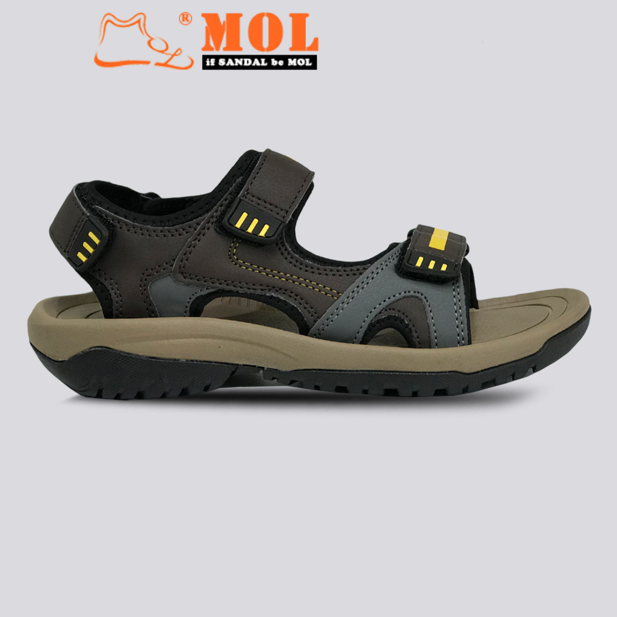 Sandal nam quai dán xé hiệu Rova RV694Ch