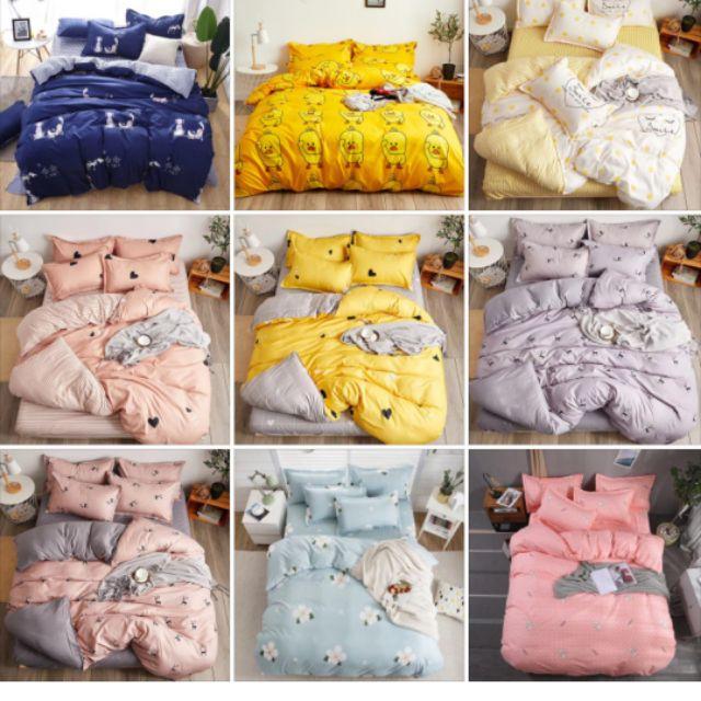 XẢ RẺ SÉT CHĂN GA VÀ VỎ GỐI POLY COTTON