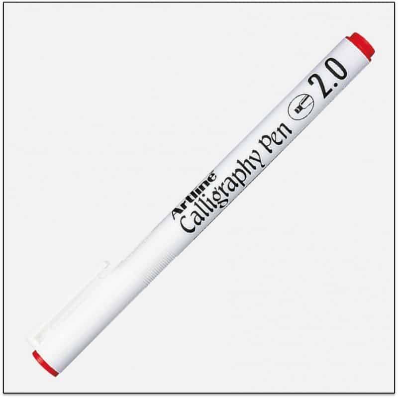 Bút viết thư pháp Artline Calligraphy EK-242 - Chisel tip 2.0mm