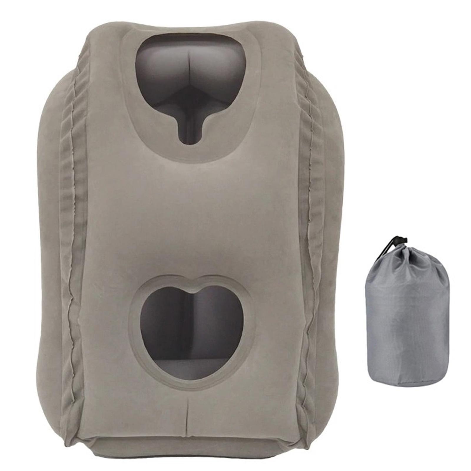 4x Travel Pillow Breathable Inflatable Neck Pillow for Office