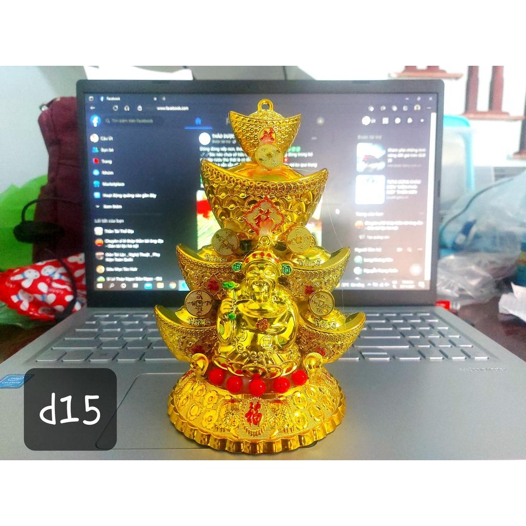 Tháp vàng- tháp ngọc thần tài d15 - tháp thờ