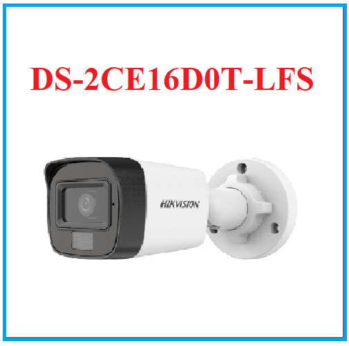 Camera Hik DS-2CE16D0T-LFS tích hợp micro thu âm và chống bụi, nước IP67 - Hàng chính hãng