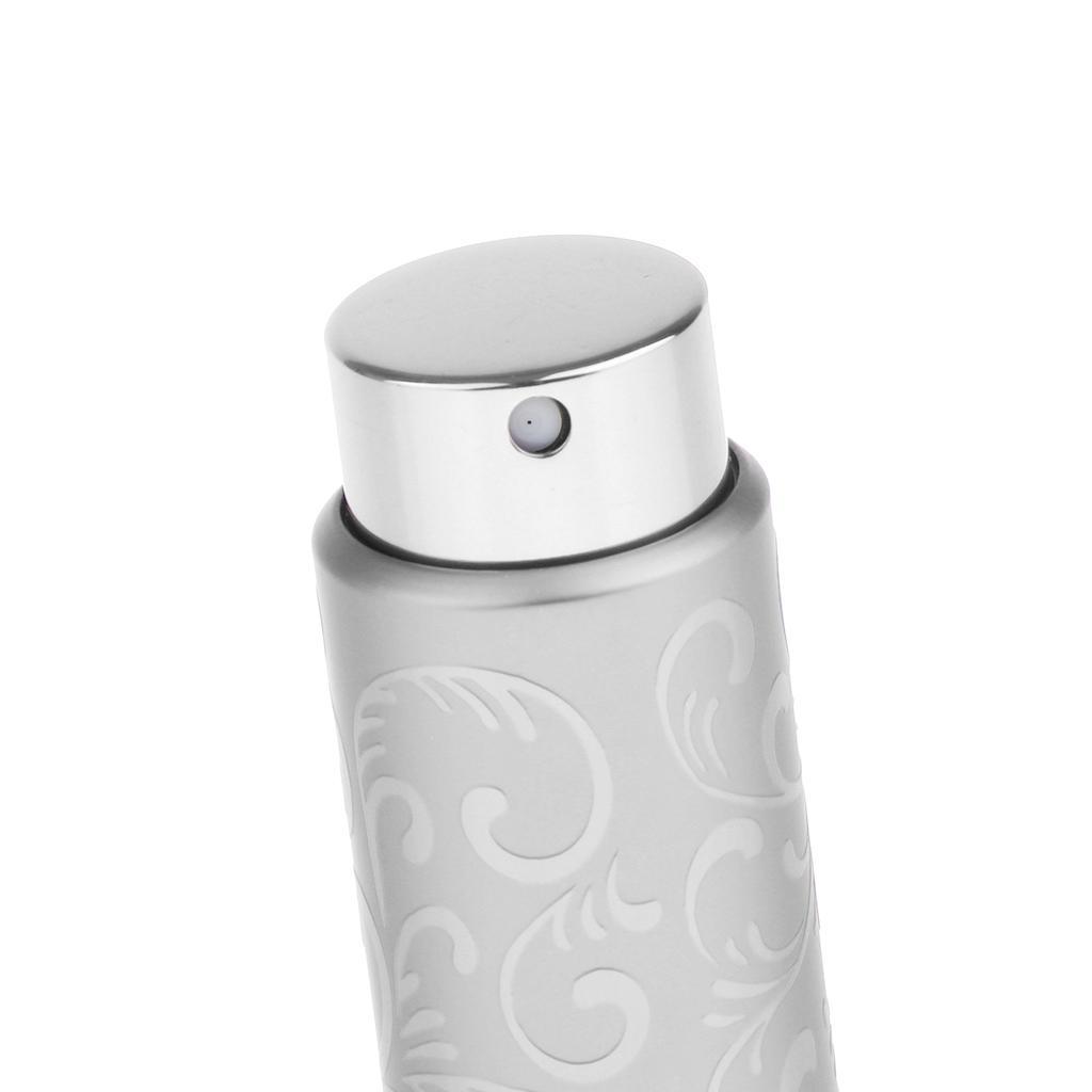 2 Pieces Portable Refillable Perfume Atomizer Travel Empty Spray Bottle 15ml