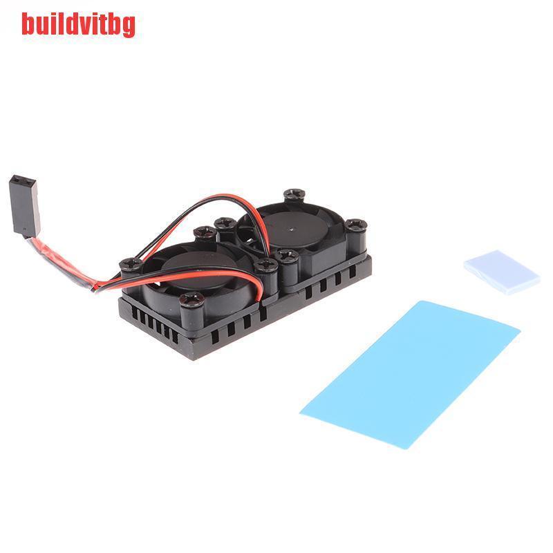 Mô Đun Quạt Tản Nhiệt Kép PCB Dành Cho Raspberry pi 4