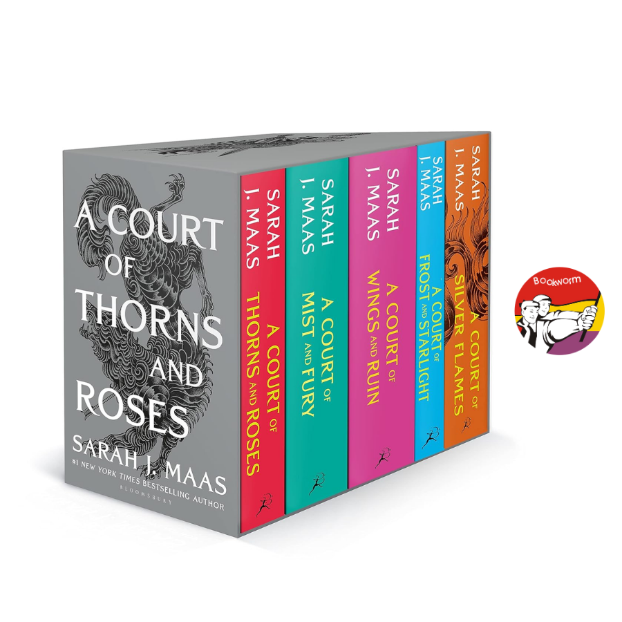 Sách - A Court of Thorns and Roses Complete 5 Books  - Tiểu thuyết tiếng Anh / Fiction in English