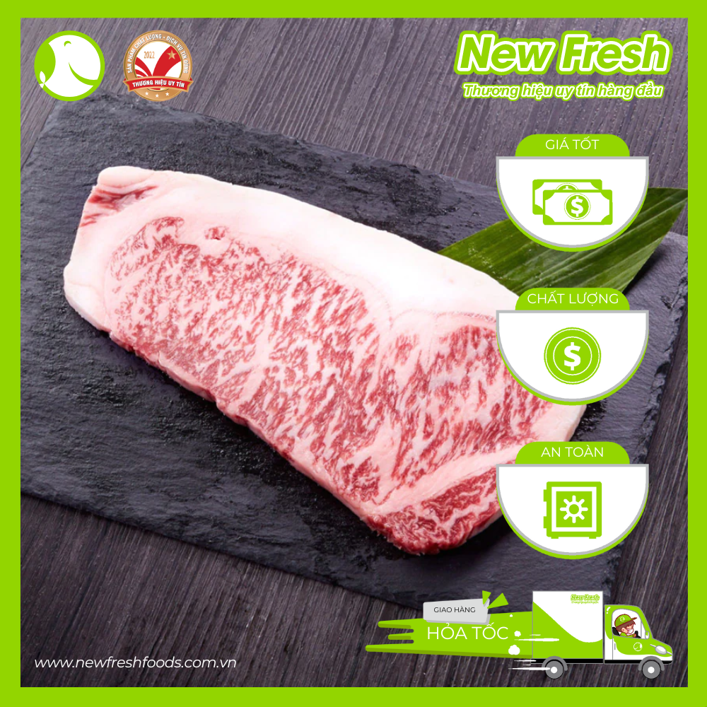 Thịt Thăn Ngoại Bò Wagyu Nhật Bản A4 Nguyên Khối 1Kg