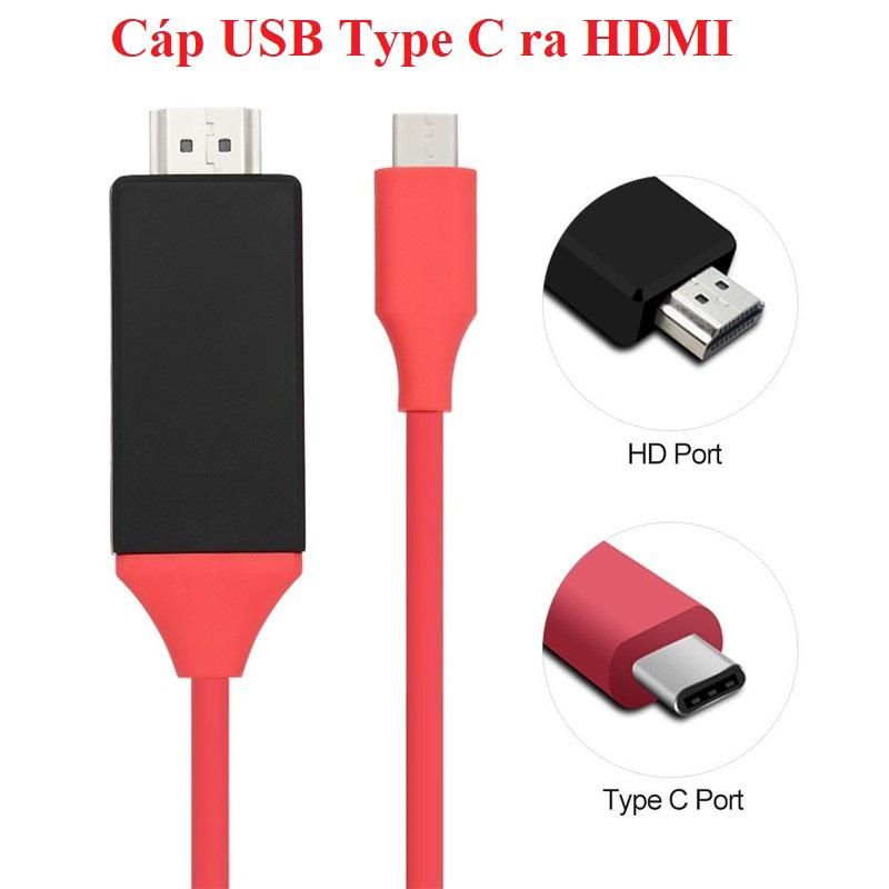 Cáp chuyển USB Type C sang HDMI cho điện thoại